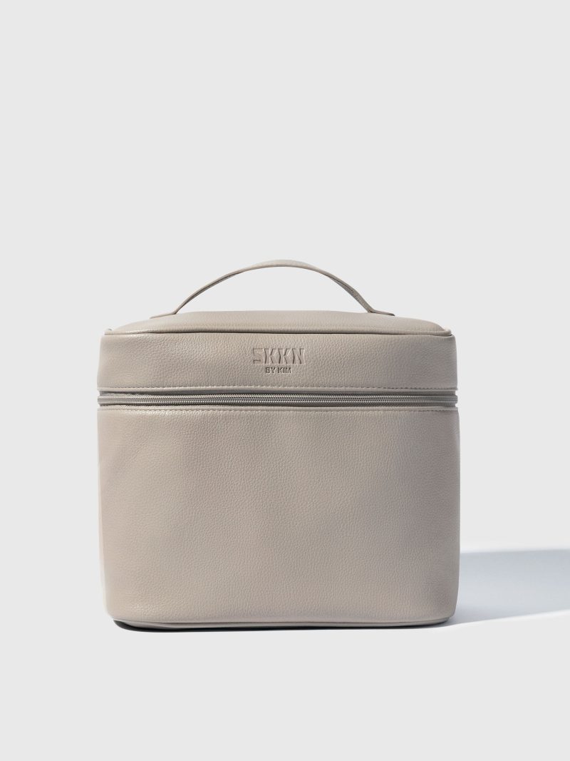 SKKN BY KIM Vanity Bag with SKKN BY KIM logo